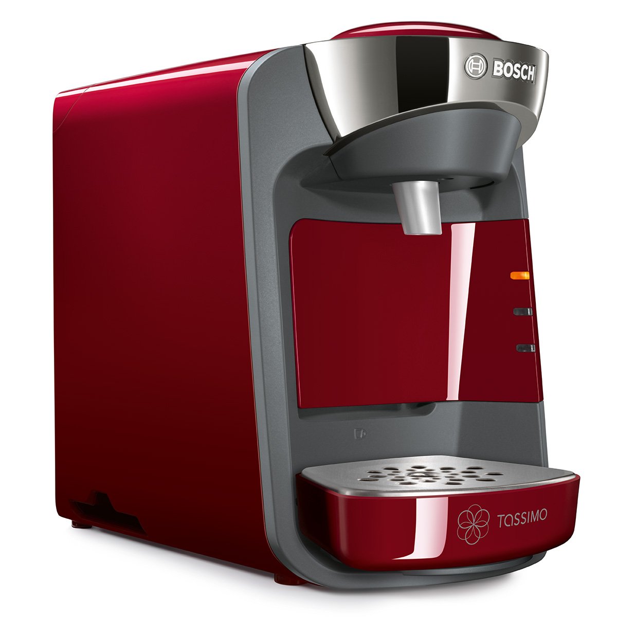 Machine à Café Tassimo Suny TAS3203 Rouge – Plus de 40 Boissons, Démarrage Instantané