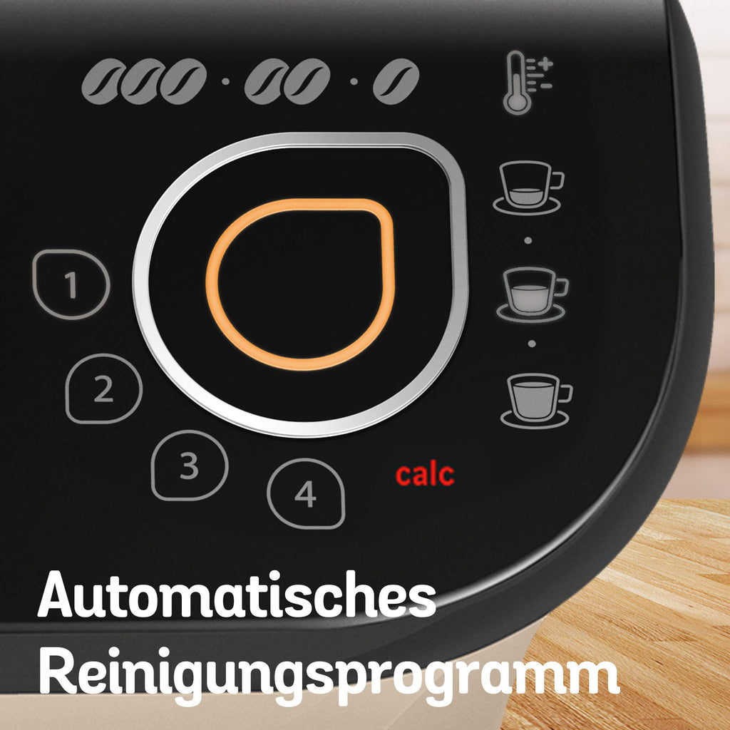 Cafetière à Capsules Tassimo My Way 2 TAS6507 Crème – Plus de 70 Boissons, 100% Automatique