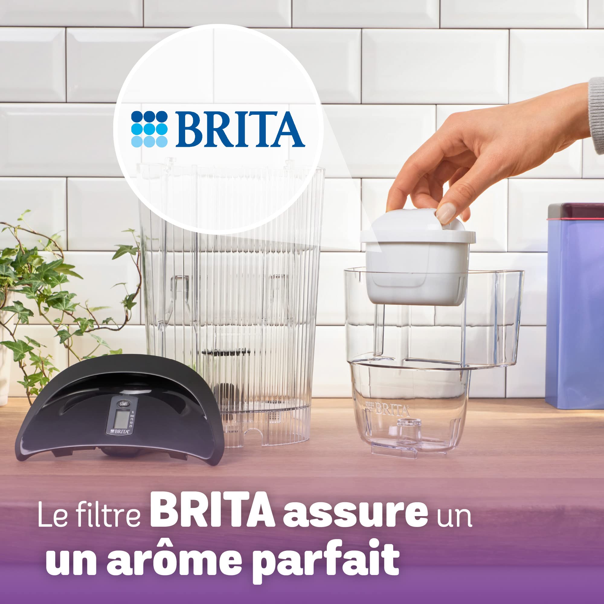 Machine à Café Tassimo My Way TAS6503 Rouge – Plus de 40 Boissons, OneTouch & Filtration Brita