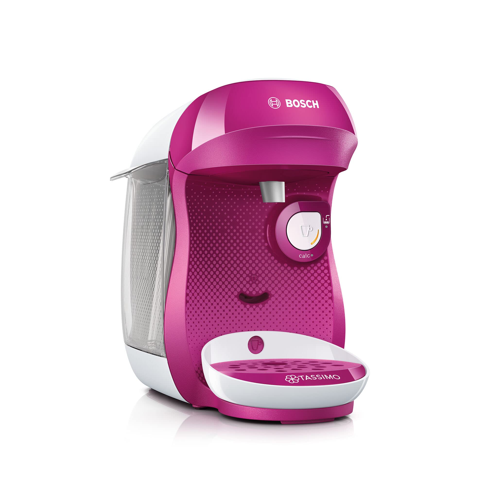 Machine à Café Tassimo Happy TAS1001 Violet & Blanc – Plus de 40 Boissons, Format Compact