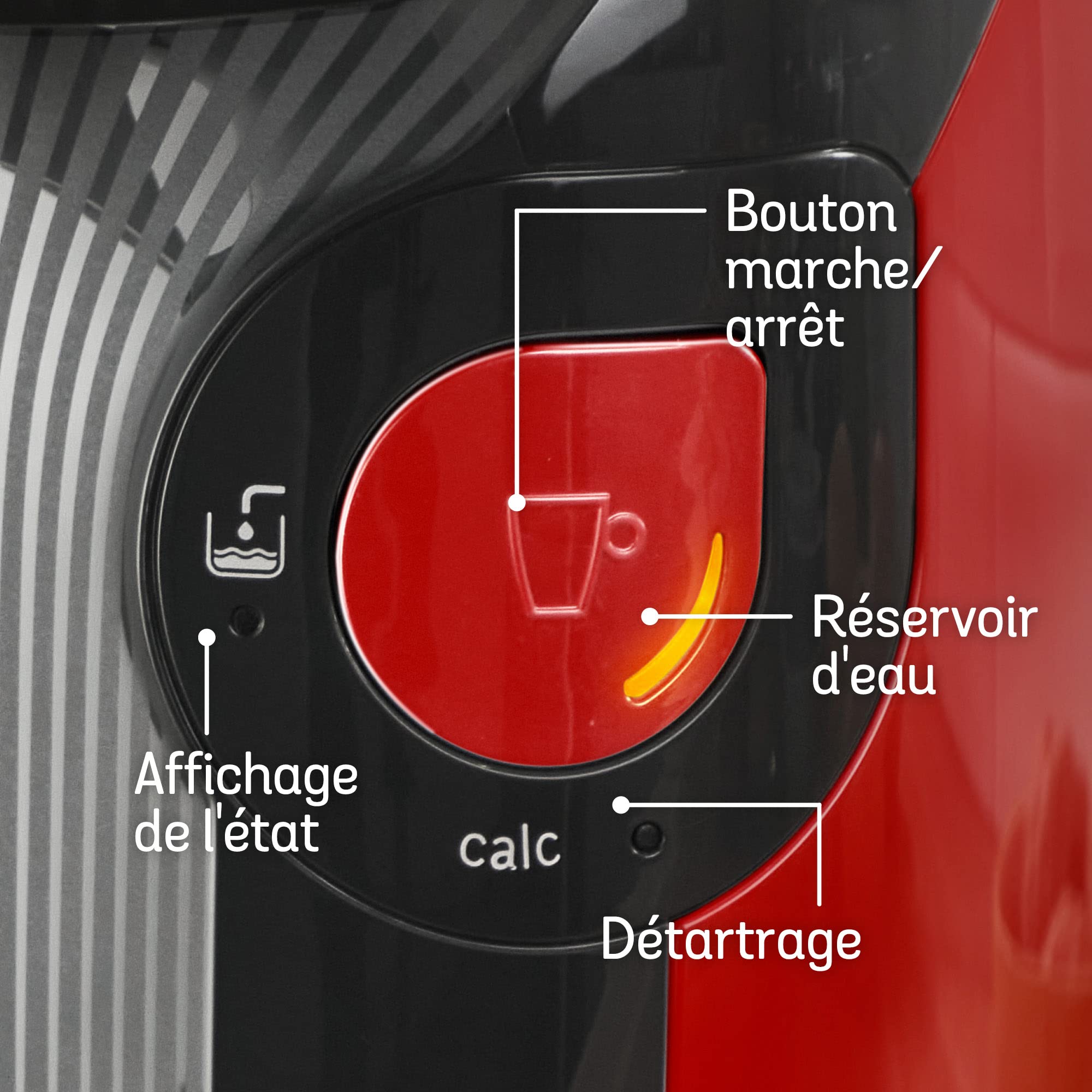 Machine à Café Tassimo Style TAS1103 Rouge – Plus de 40 Boissons, Format Ultra-Compact