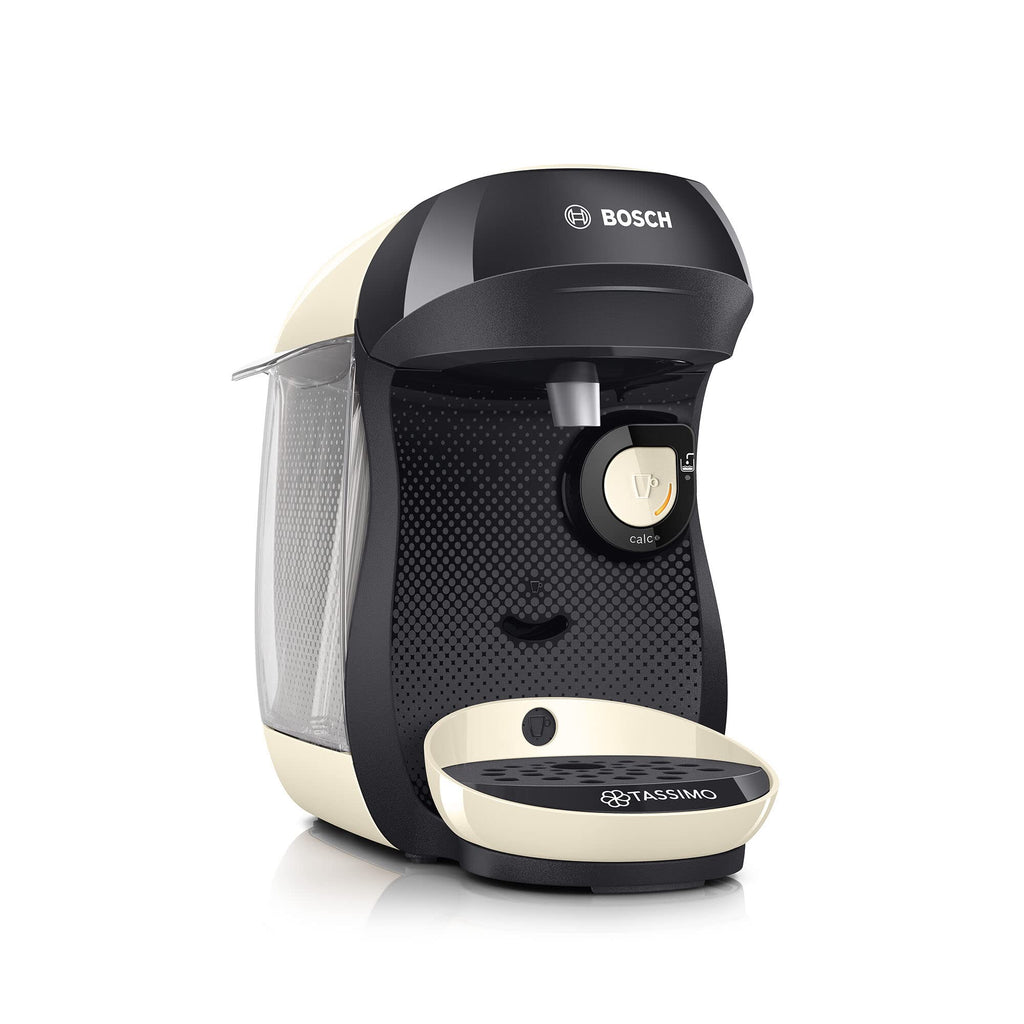 Machine à Café à Capsules Tassimo Happy TAS1007 Crème – Plus de 40 Boissons, 1400 W
