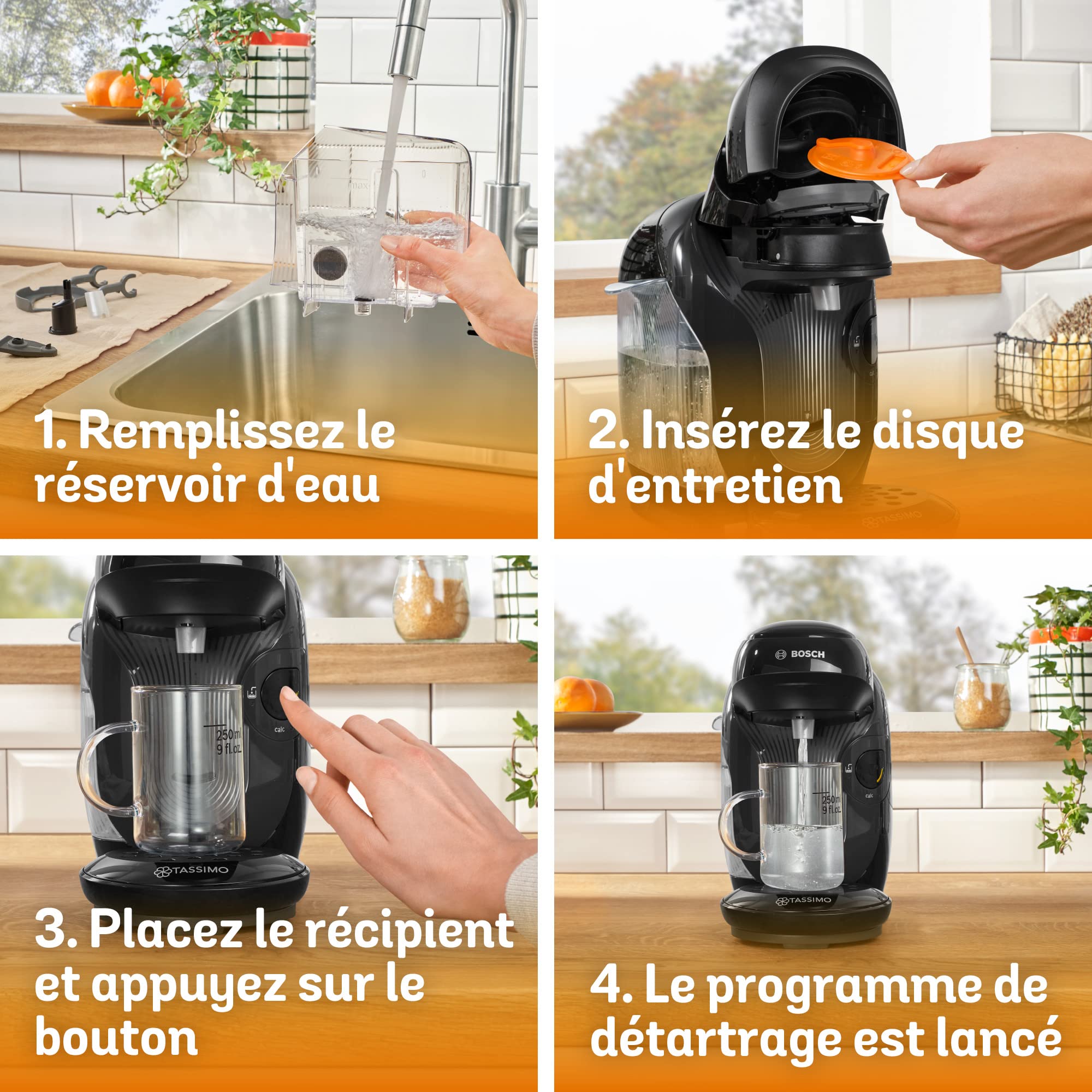 Machine à Café Tassimo Style TAS1102 Noir – Plus de 40 Boissons, Format Ultra-Compact