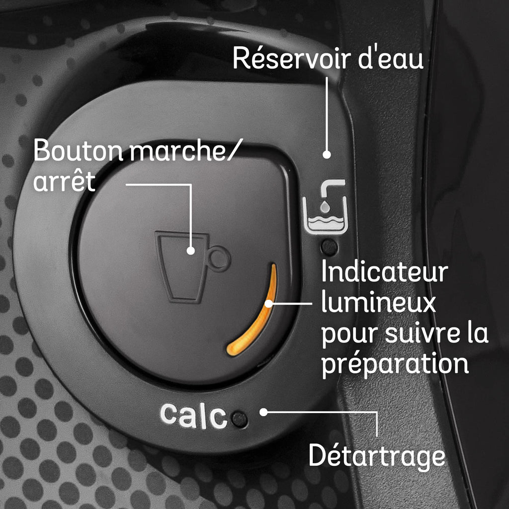Machine à Café Tassimo Happy TAS1002N Noir Intense – Plus de 40 Boissons, Format Compact